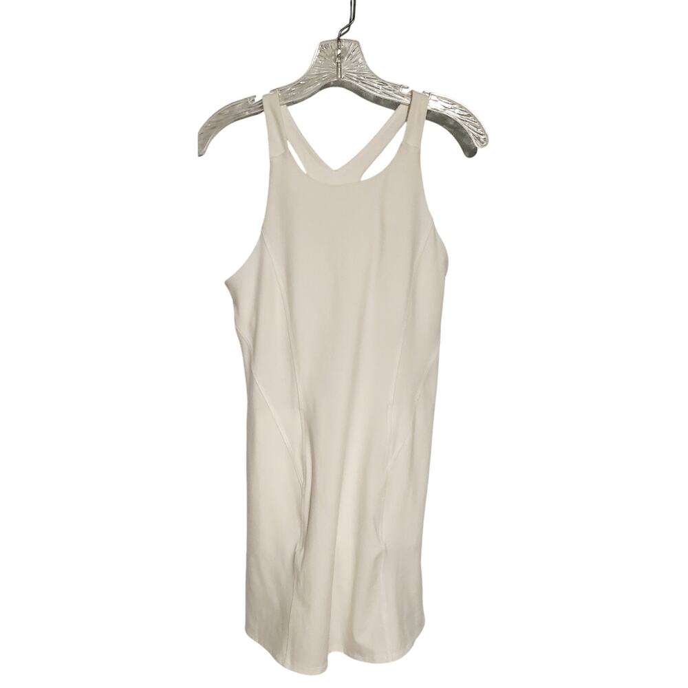 😺 Versona Athletic Tennis Pickelball Ping Pong  White Skort Dress Size S Sporty